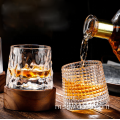 Rolling Base Whiskey Rock Glass Tumbler 3 keping